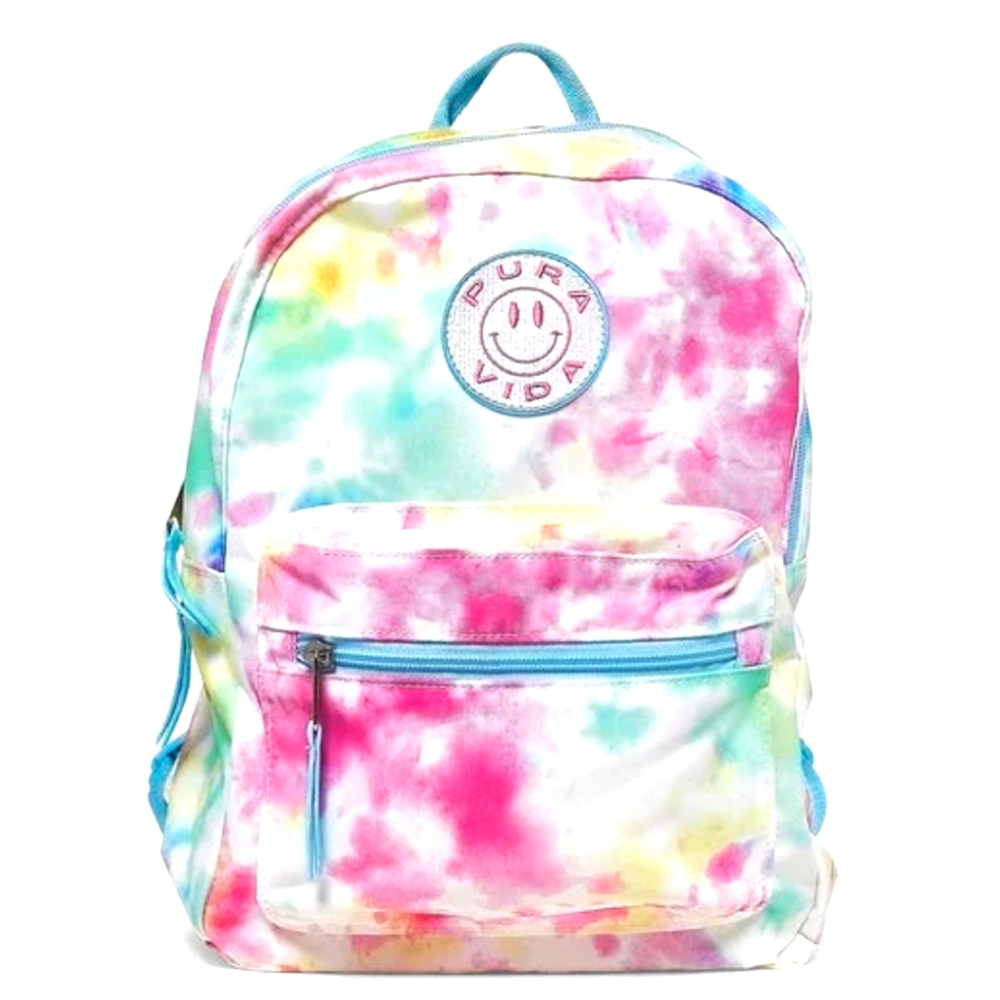 Pura Vida Happy Tie Dye Mini Backpack